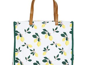 Shopping bag Petite Mendigote CLEA LEMON