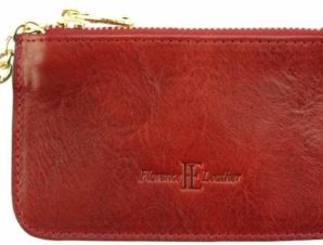 Δερμάτινο Πορτοφολάκι Key Pouch Firenze Leather 5563 Κόκκινο