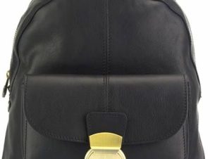 Δερμάτινο Backpack Discovery Firenze Leather 7400 Μαύρο