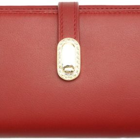 Γυναικείο Δερμάτινο Πορτοφόλι Camilla Firenze Leather HE952 Κόκκινο