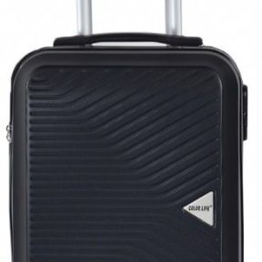 Πτυσσόμενη βαλίτσα καμπίνας – 4cm Colorlife 8053-20 55Χ36Χ23 Μαύρο